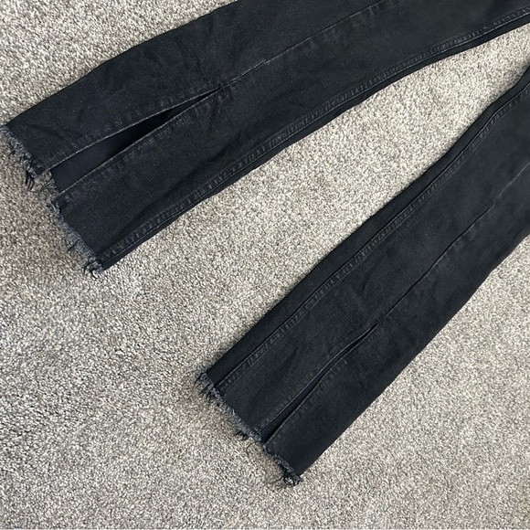 Abercrombie & Fitch Split Front Flare Jeans - Picture 3 of 3